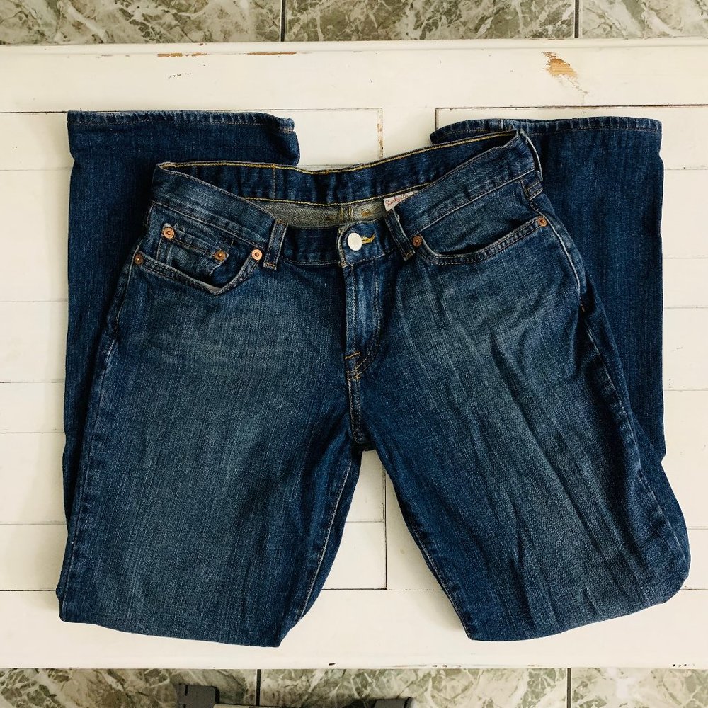 Lucky Brand Dungarees Mid-Rise Flare